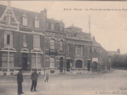 56 ascq - hotel de la poste - place dela gare
